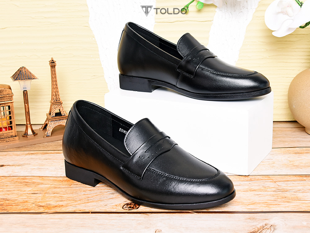 Giày cao 6cm loafer KT984