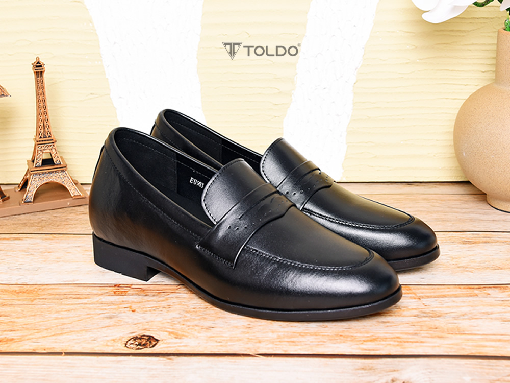 Giày cao 6cm loafer KT984