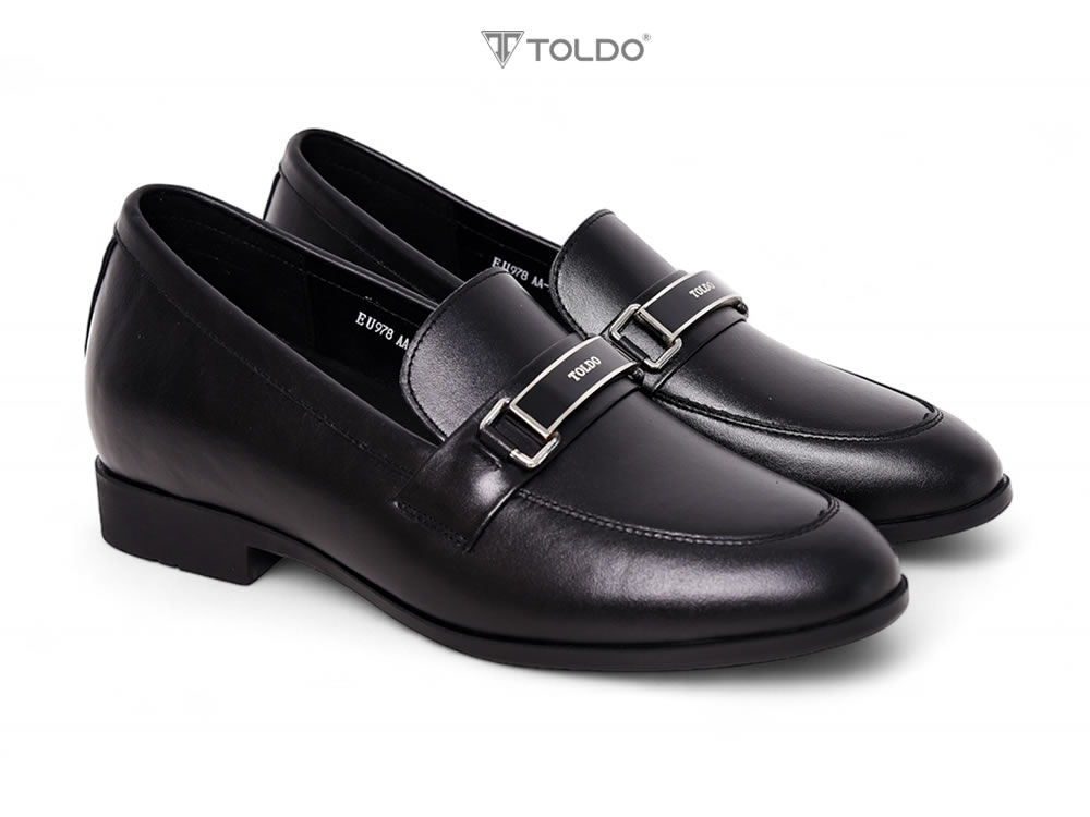 Giày loafer tăng 6cm siêu nhẹ