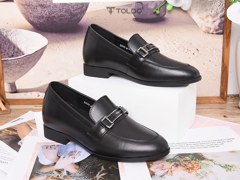 Giày loafer tăng 6cm siêu nhẹ