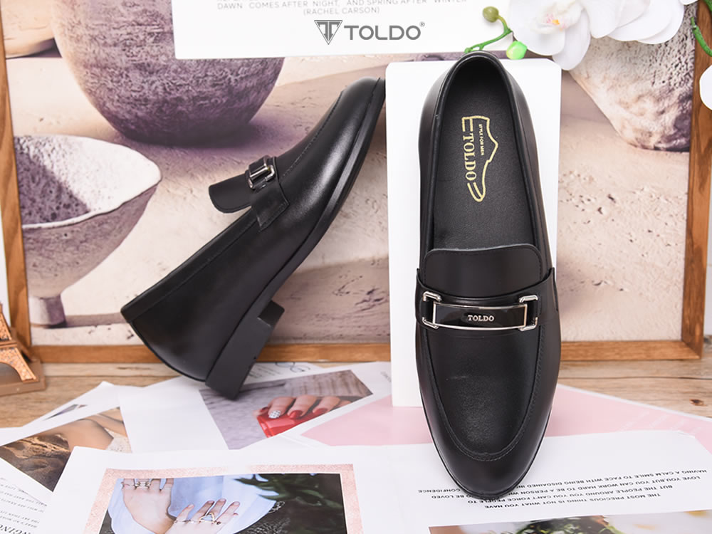 Giày loafer tăng 6cm siêu nhẹ