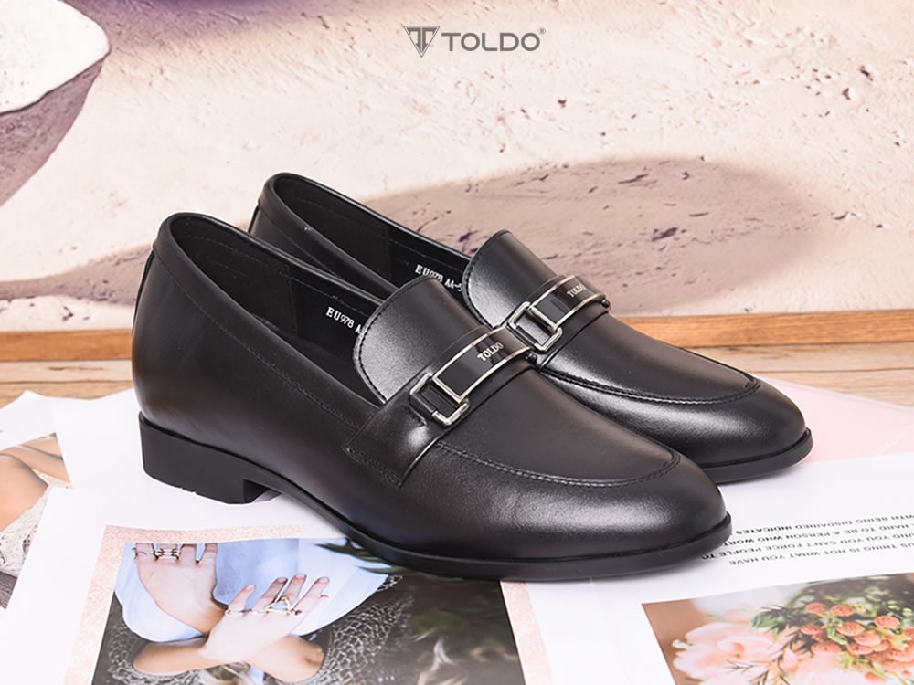 Giày loafer tăng 6cm siêu nhẹ