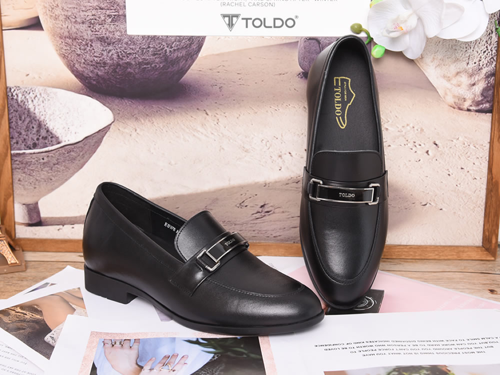 Giày loafer tăng 6cm siêu nhẹ