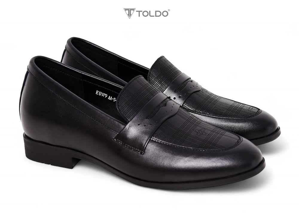 Giày cao 6cm loafer siêu nhẹ