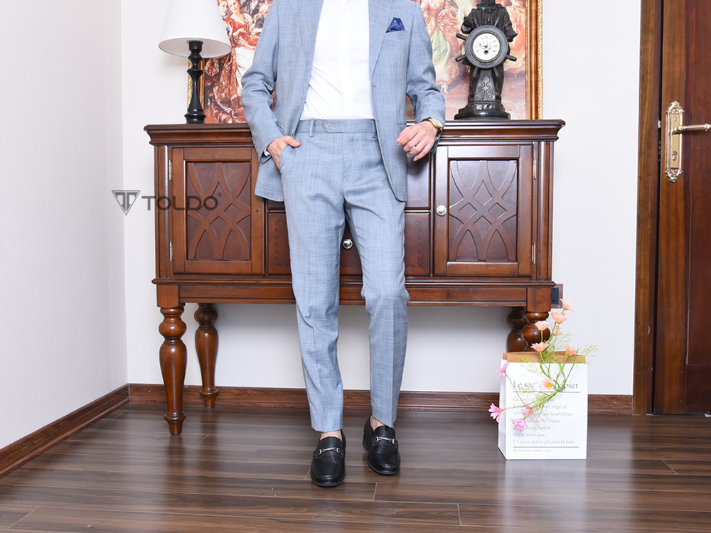Giày nam tăng 7cm đế khâu