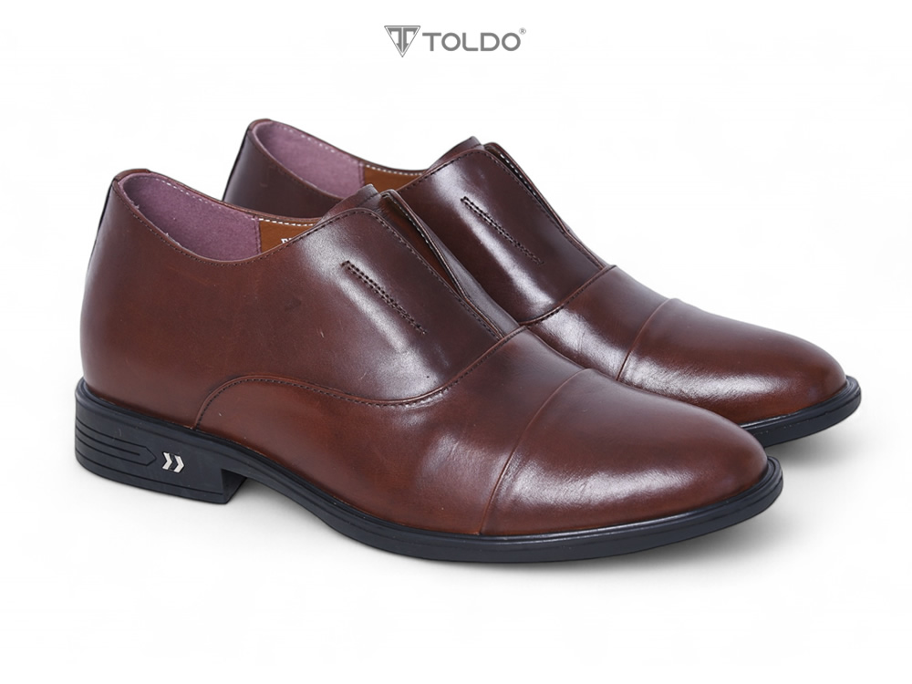 Giày oxford cao 7cm không dây