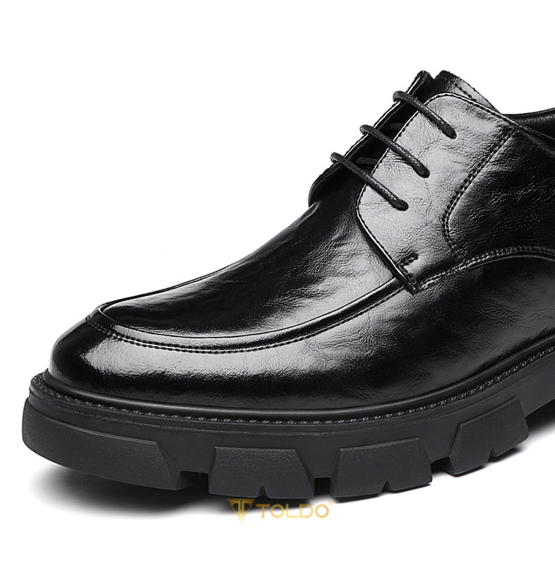 Giày cao nam 9cm buộc dây