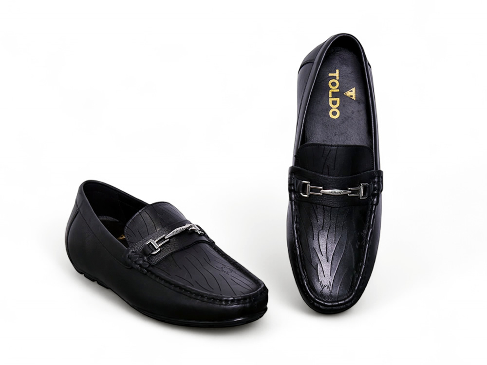 Giày mọi cao 6cm da thật - Đế khâu