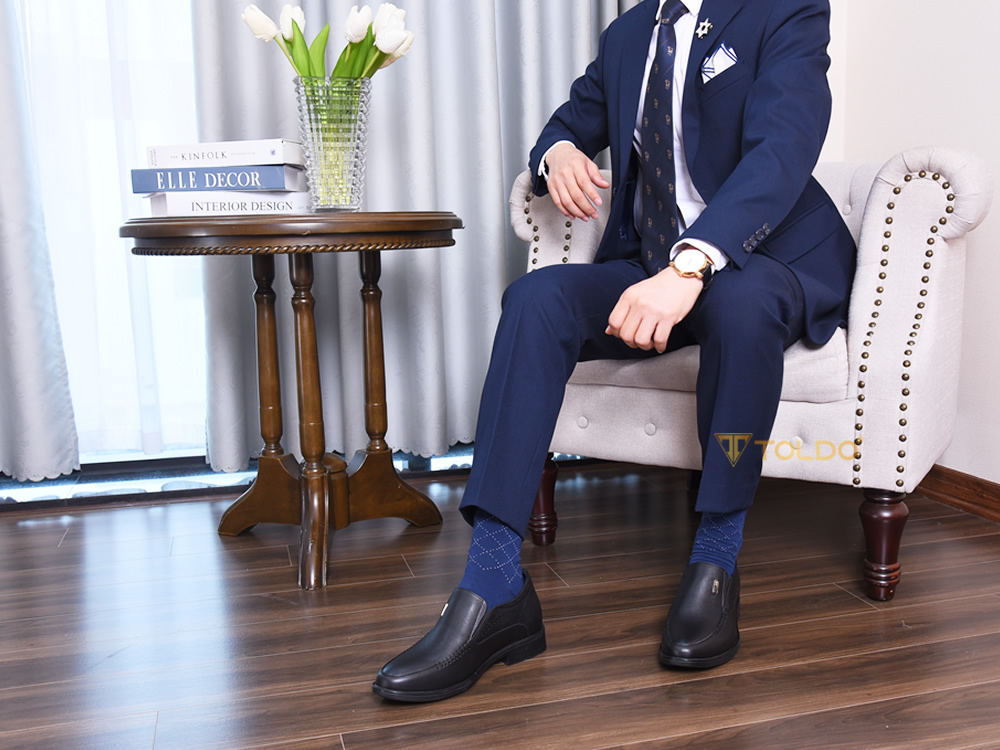 Giày tăng chiều cao 7cm da mềm