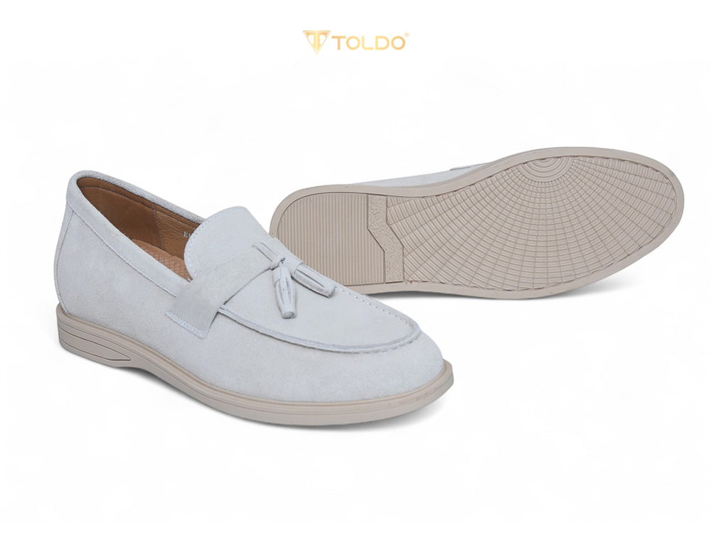 Giày cao 6cm da lộn trẻ trung