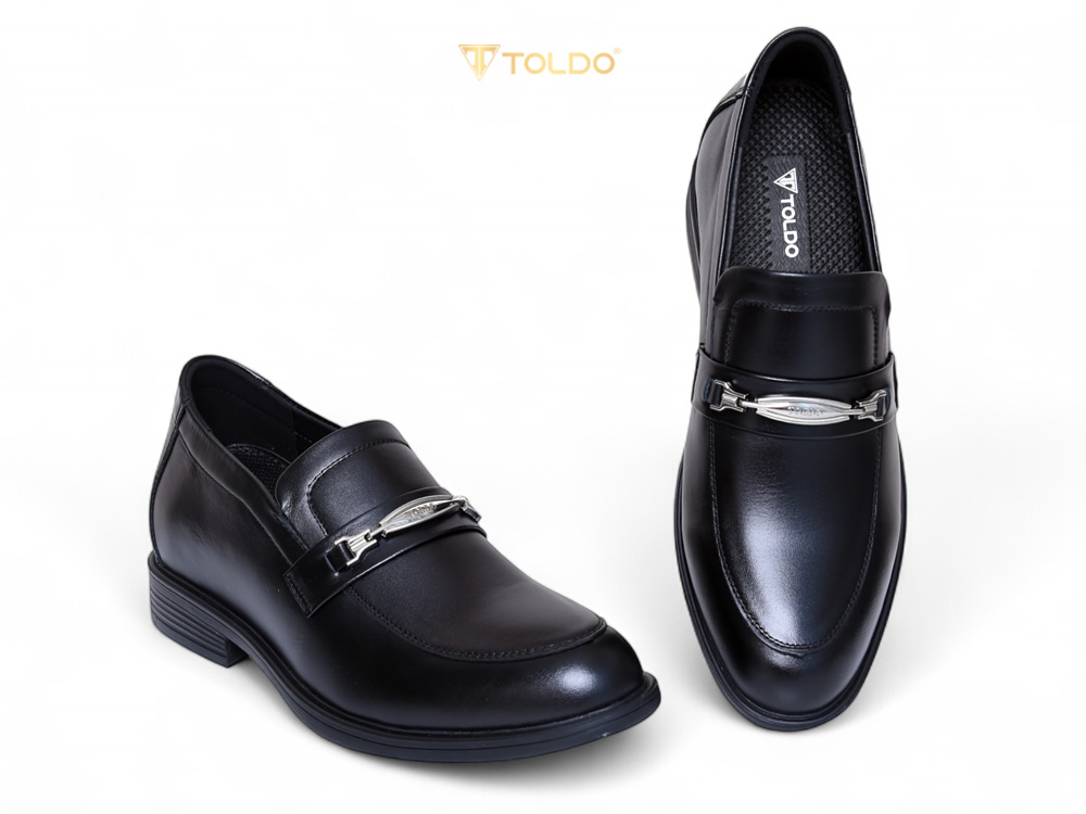 Giày cao 8cm sang trọng da thật