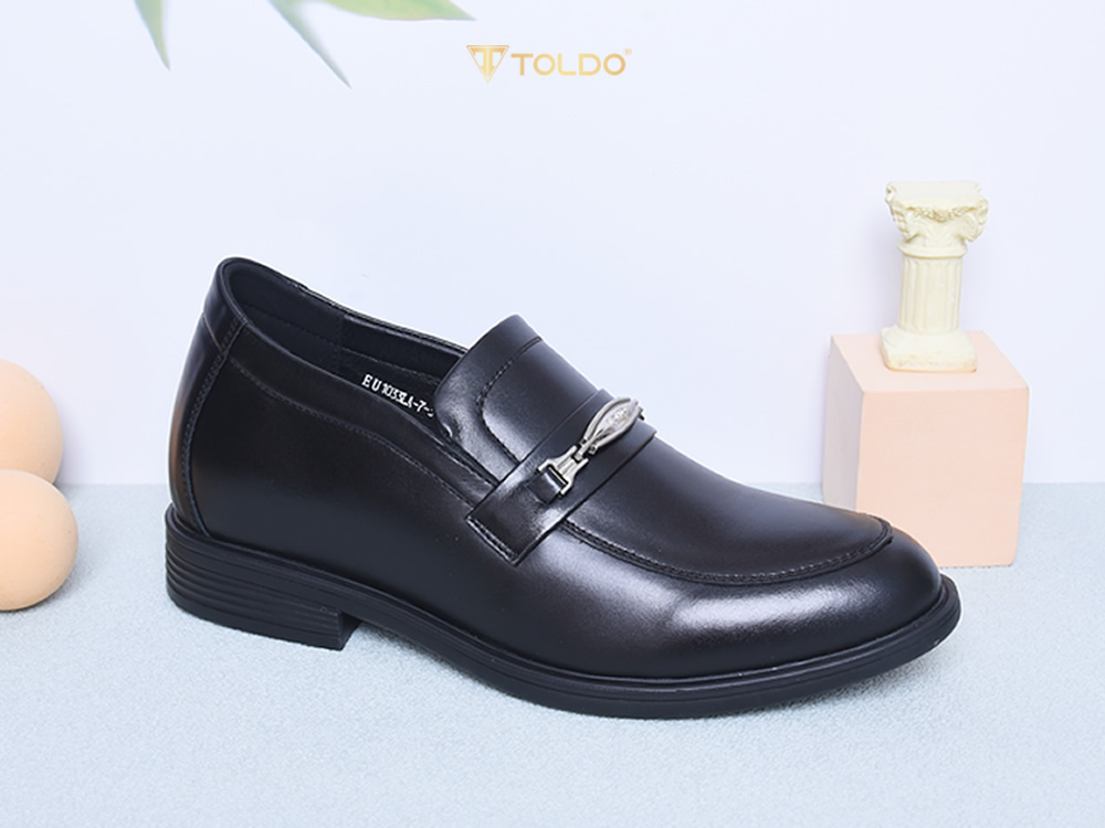 Giày cao 8cm sang trọng da thật