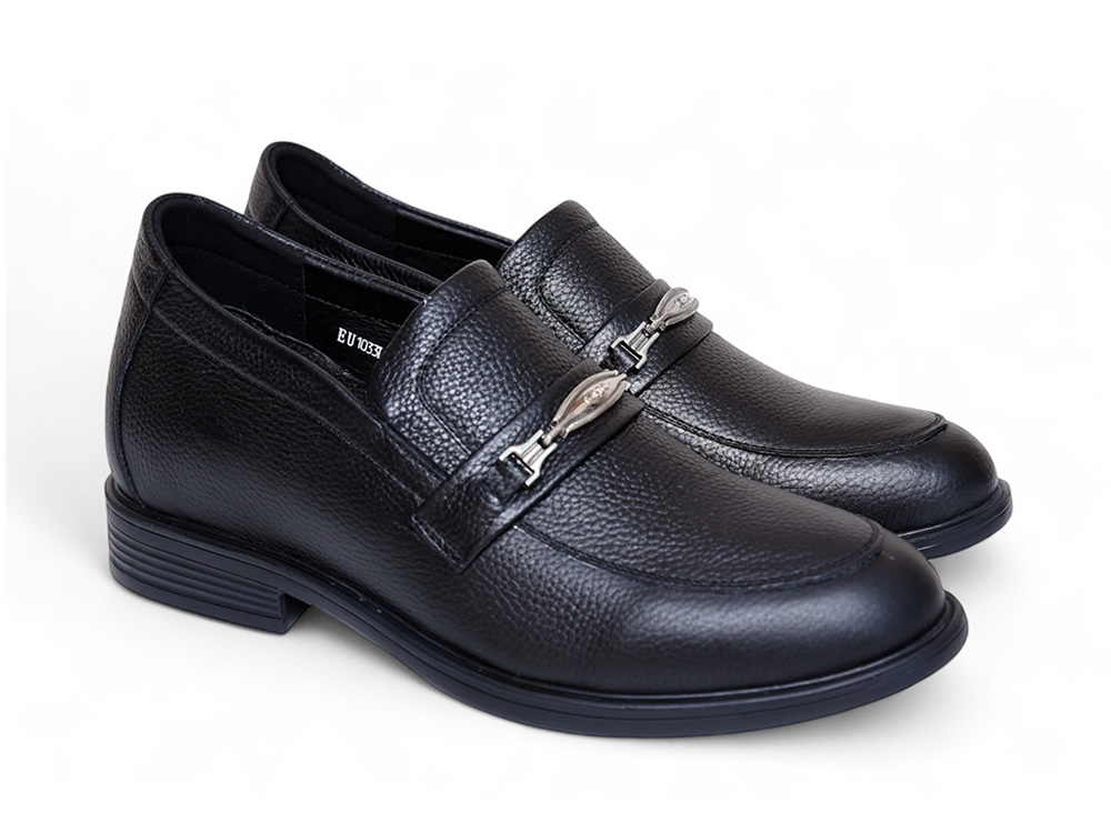 Giày nam cao 8cm da thật đế khâu