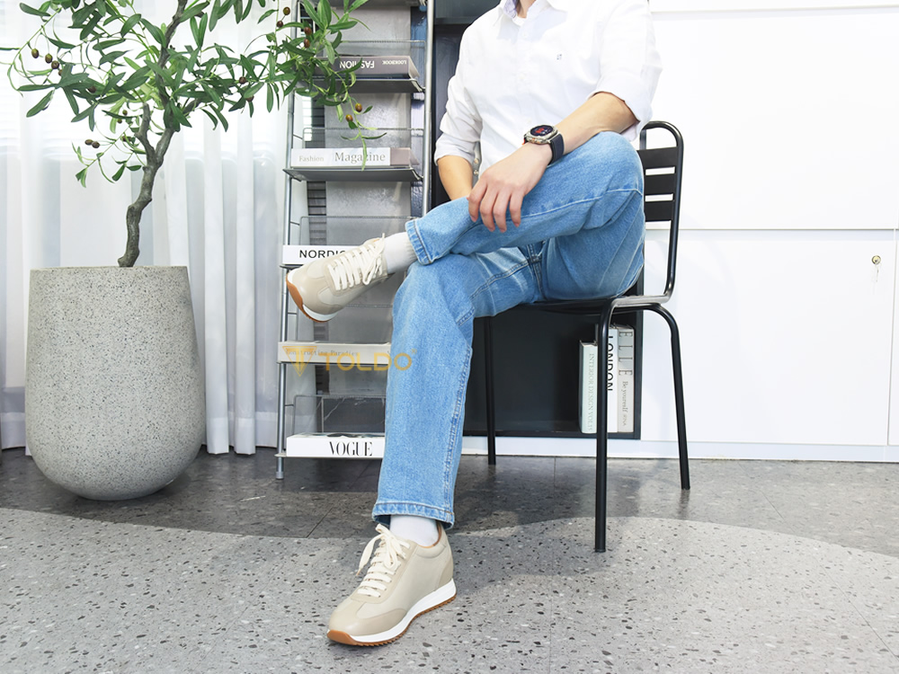 Giày cao nam 8cm cho nam cao cấp
