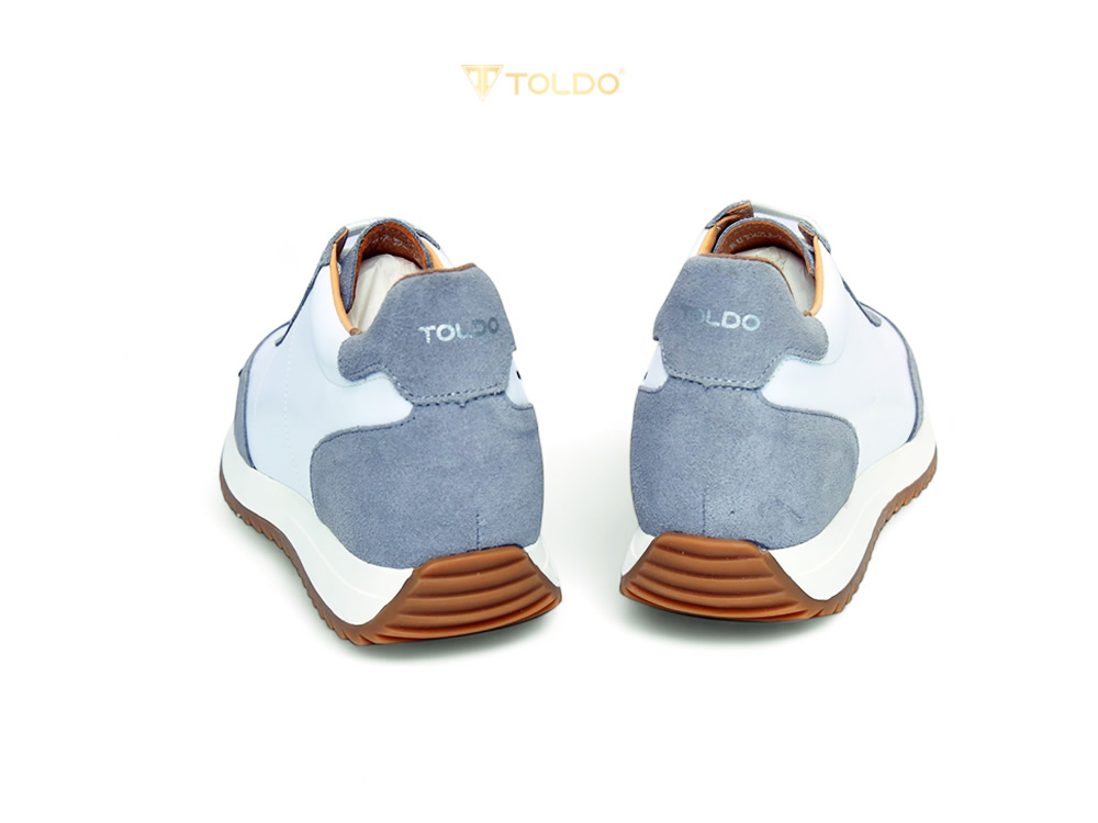 Giày cao 8cm da thật thể thao