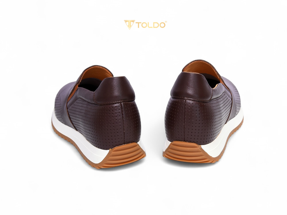 Giày cao 8cm cho nam da thật nhập khẩu