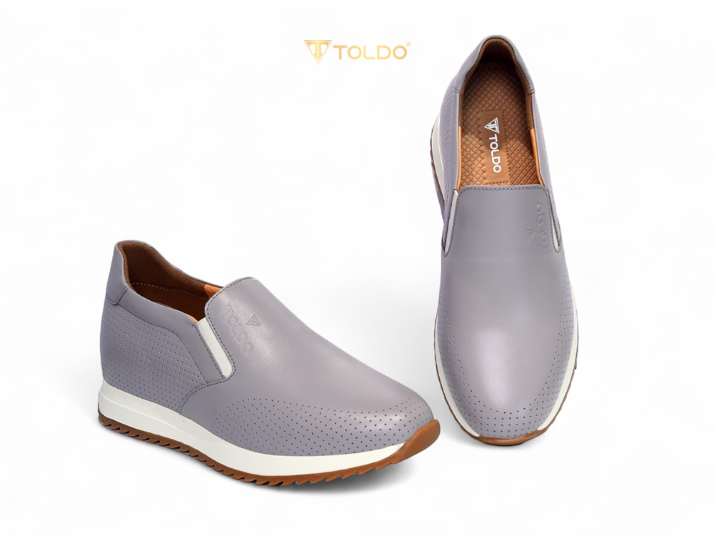 Giày cao 8cm cho nam da bò cao cấp