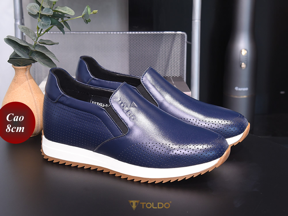 Giày cao 8cm thể thao không dây