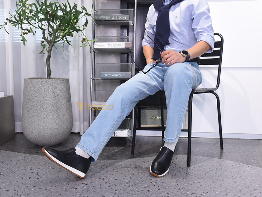 Giày cao 8cm da mềm cao cấp