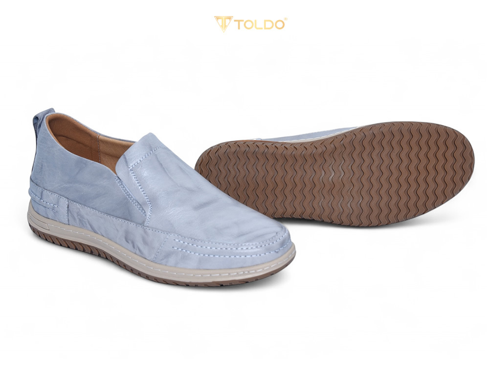 Giày thể thao cao 7cm da thật