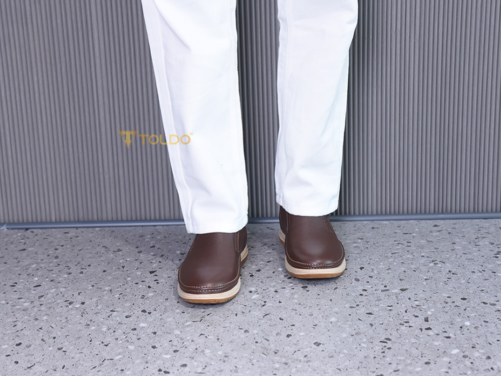 Giày cao 7cm đế khâu da mềm