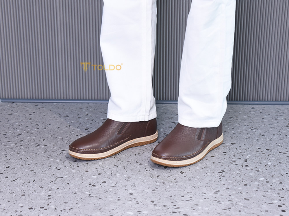 Giày cao 7cm đế khâu da mềm