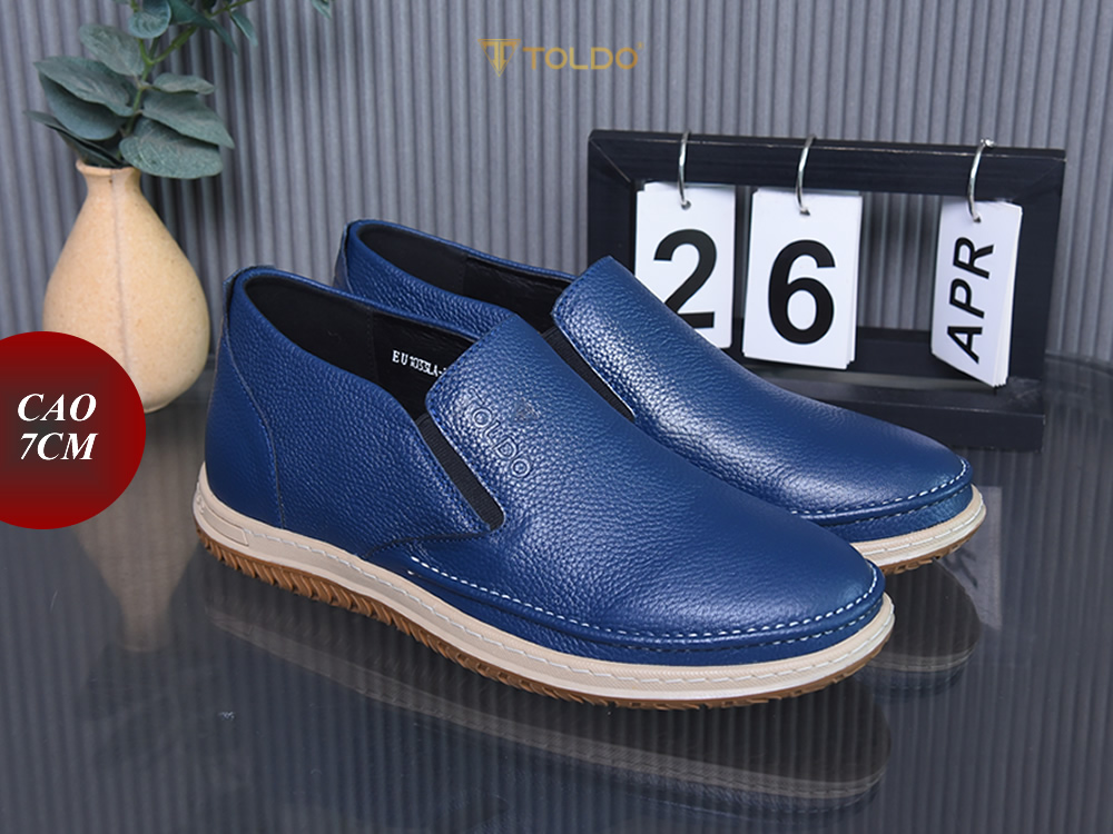 Giày cao 7cm da mềm siêu nhẹ