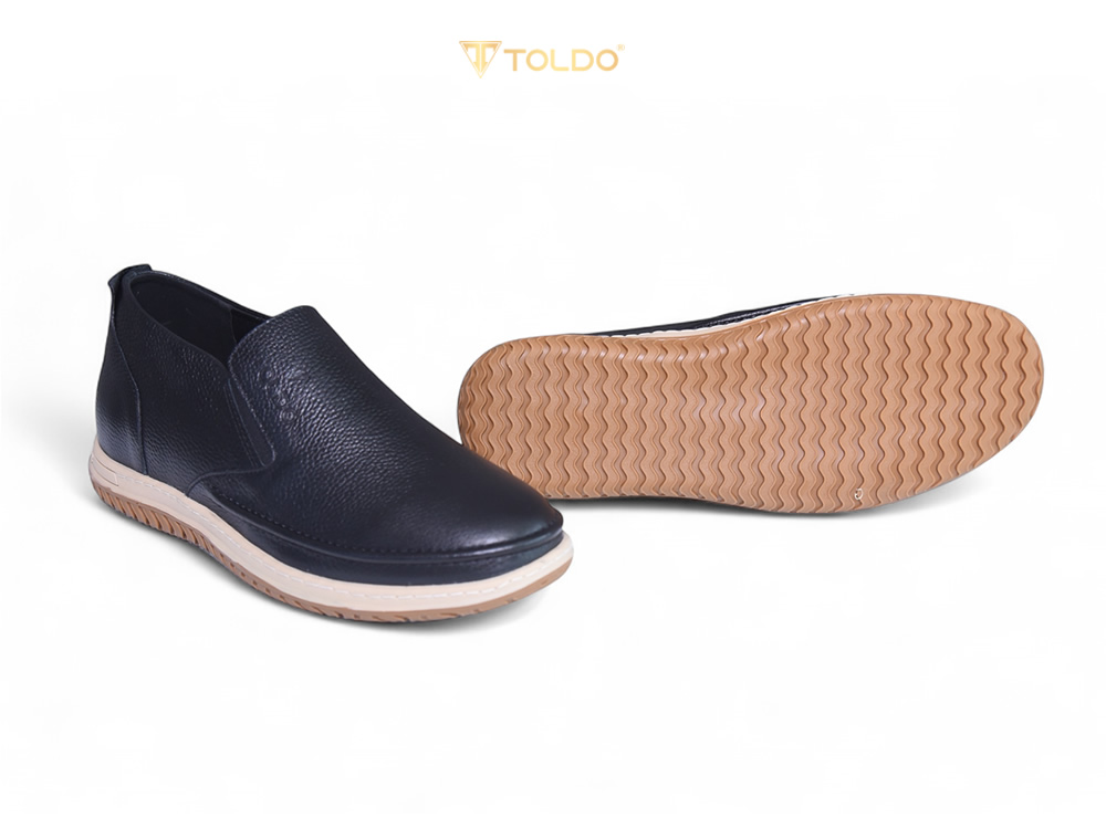Giày cao 7cm da sần mềm nhẹ