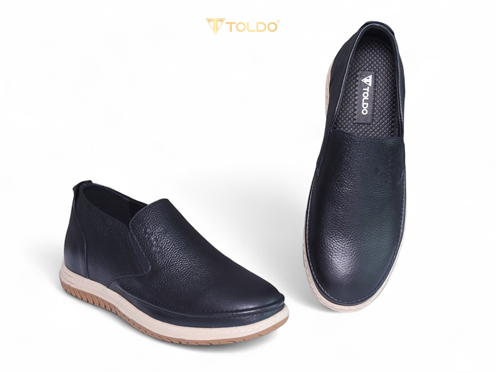 Giày cao 7cm da sần mềm nhẹ