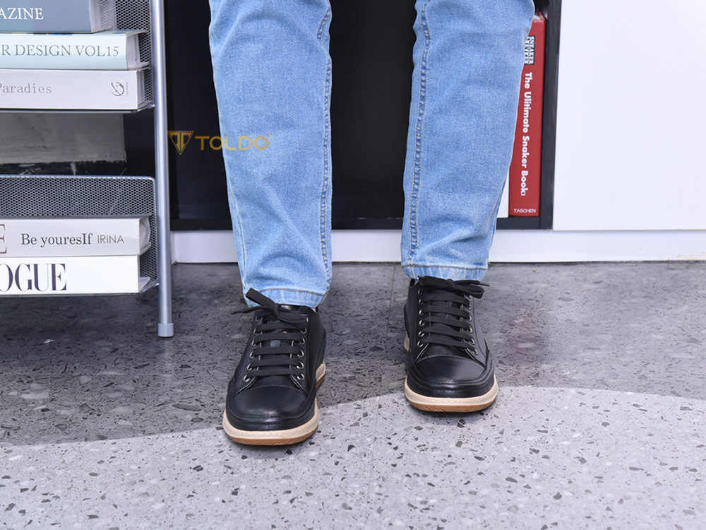 Giày cao 7cm da thật đế khâu mềm nhẹ
