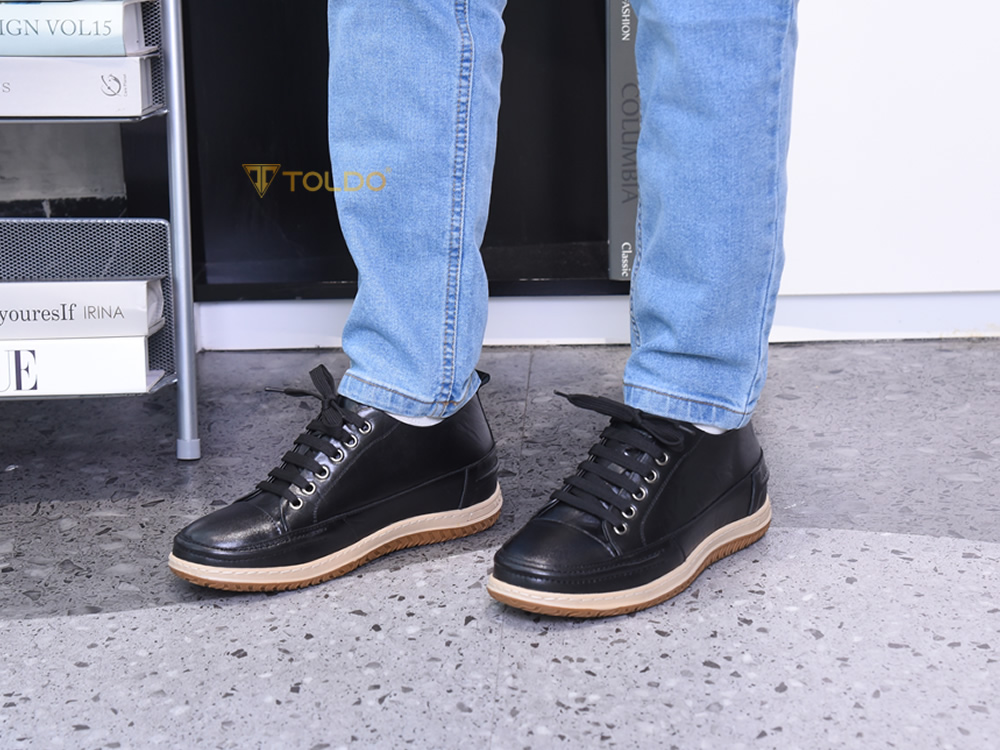 Giày cao 7cm da thật đế khâu mềm nhẹ