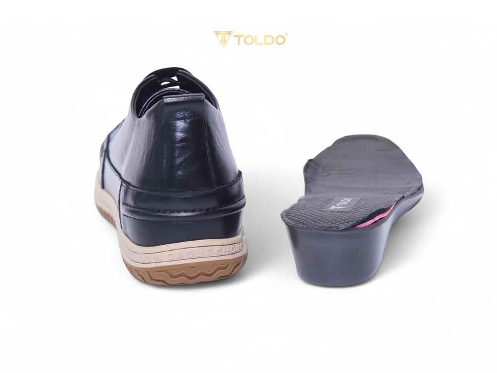 Giày cao 7cm da thật đế khâu mềm nhẹ