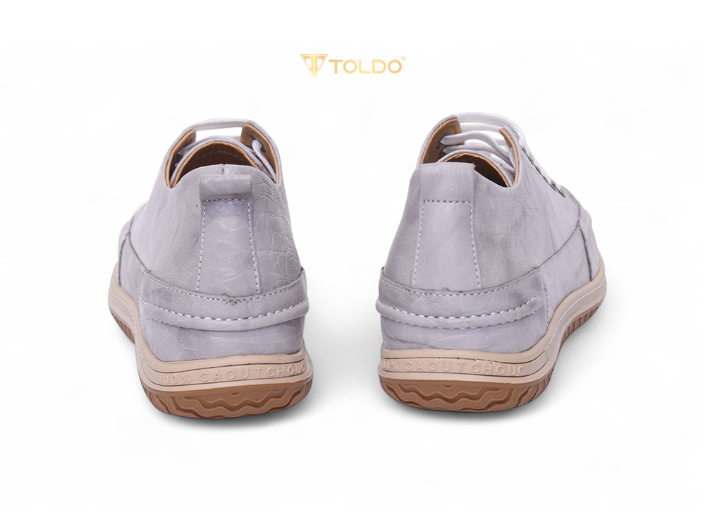 Giày cao 7cm đế khâu thể thao da thật