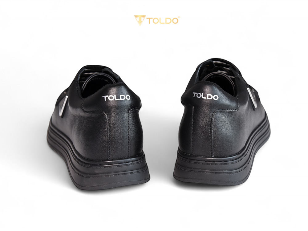 Giày thể thao cao 8cm da mềm