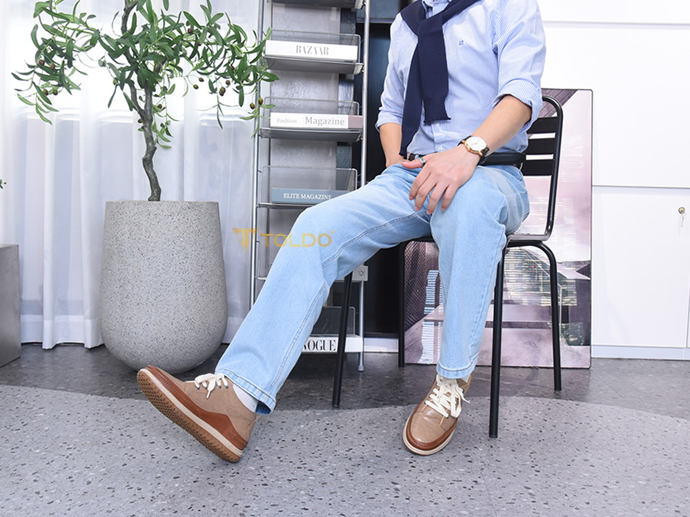 Giày tăng 7cm chiều cao thể thao 