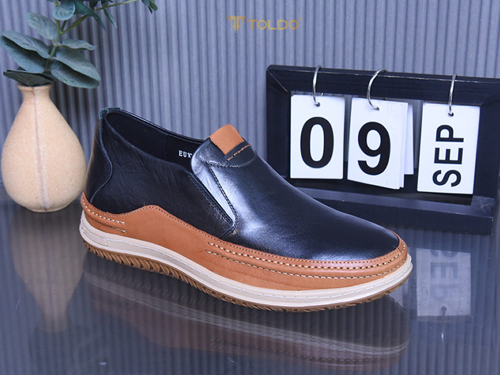 Giày nam tăng 7cm chiều cao da thật