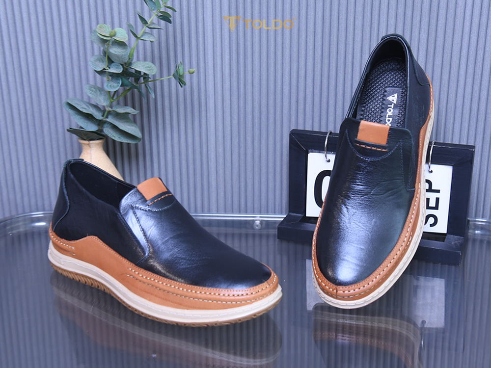 Giày nam tăng 7cm chiều cao da thật