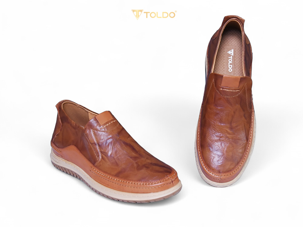 Giày cho nam cao 7cm đế khâu