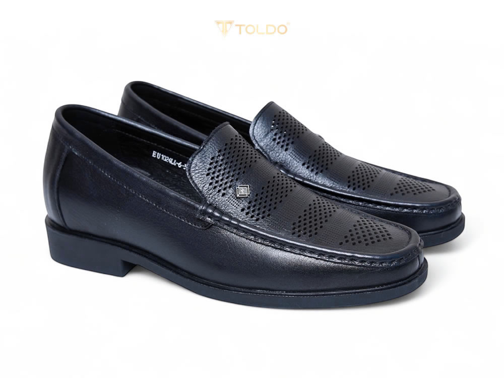 Giày nam cao  7cm đục lỗ thoáng khí
