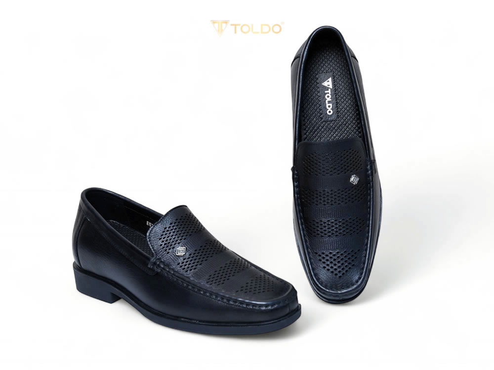 Giày nam cao  7cm đục lỗ thoáng khí