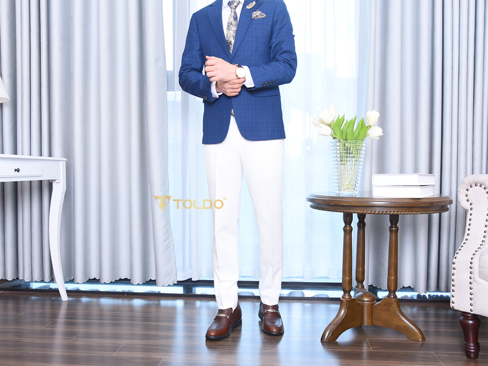 Giày lười tăng 8cm chiều cao da thật