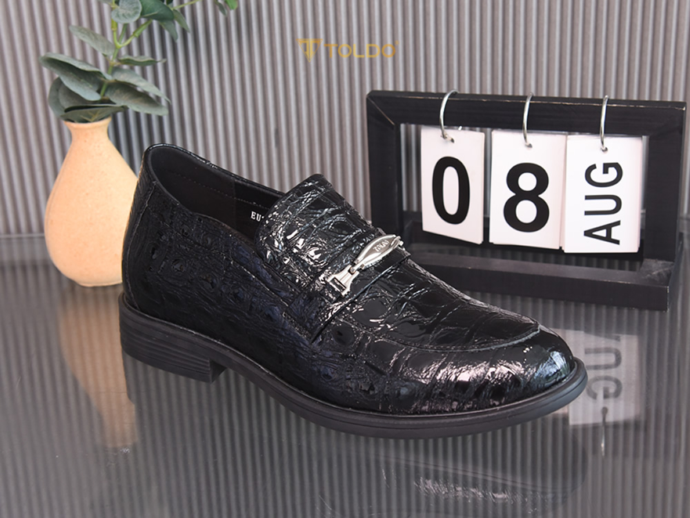 Giày cao 8cm vân cá sấu cao cấp