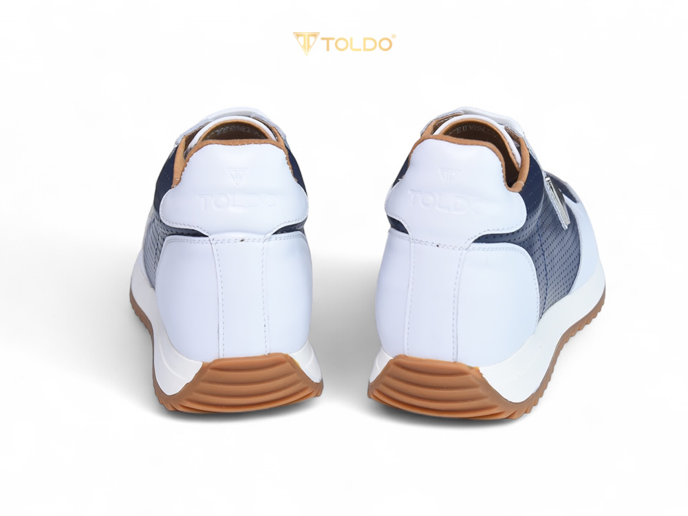Giày tăng 8cm thể thao da thật